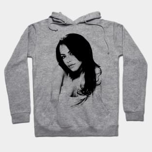 Young Aaliyah Vintage Retro Style Hoodie